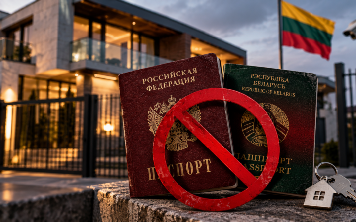 Литва обмежує придбання нерухомості громадянами Росії та Білорусі поблизу стратегічних об’єктів